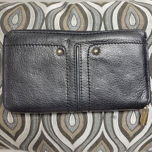 Danier Black Leather Wallet 